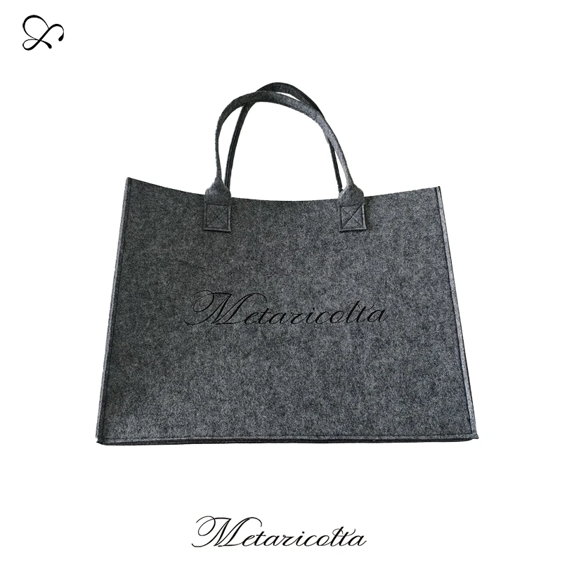 METARICOTTA 品牌印花购物袋挎包