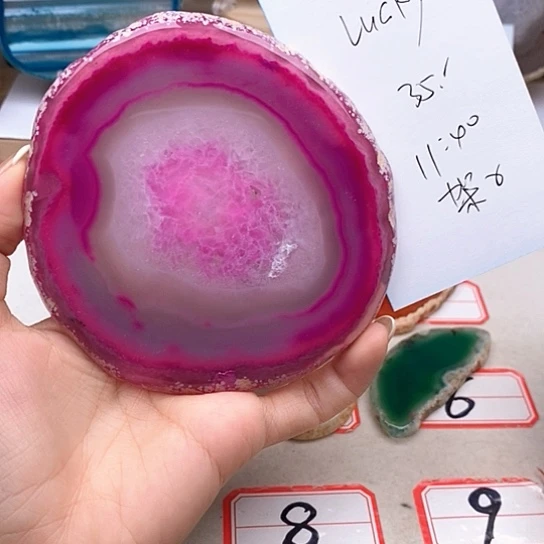 玛瑙/玉髓颈饰足银镀金镶嵌L****5