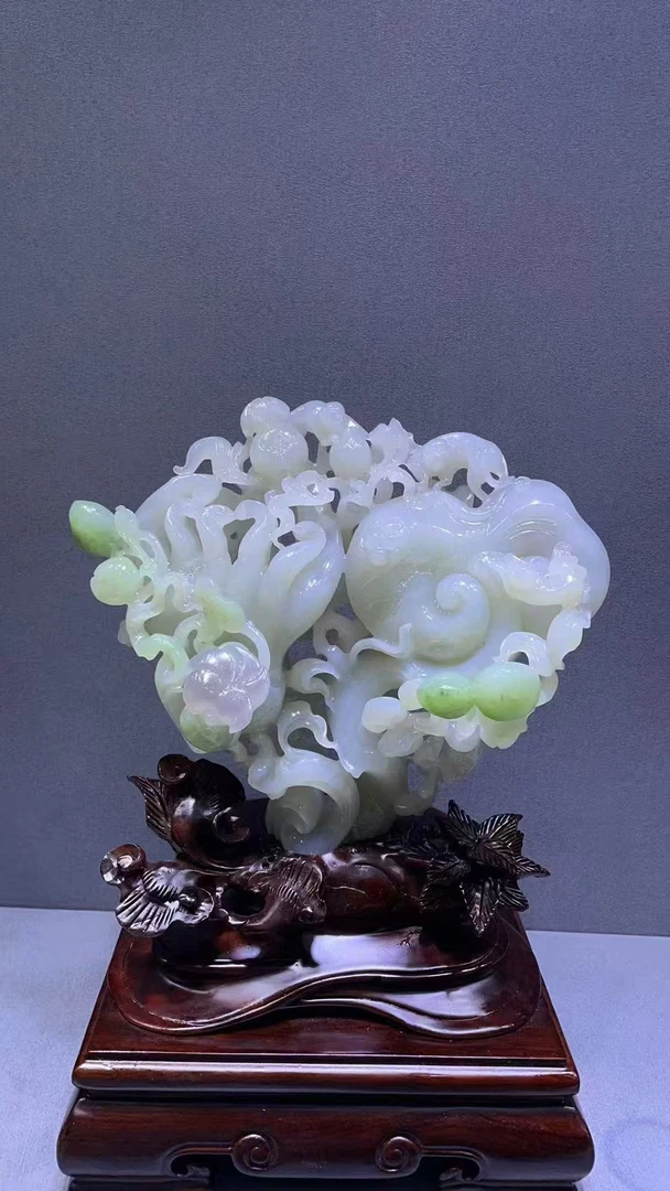 新疆和田玉摆件收藏饰品3