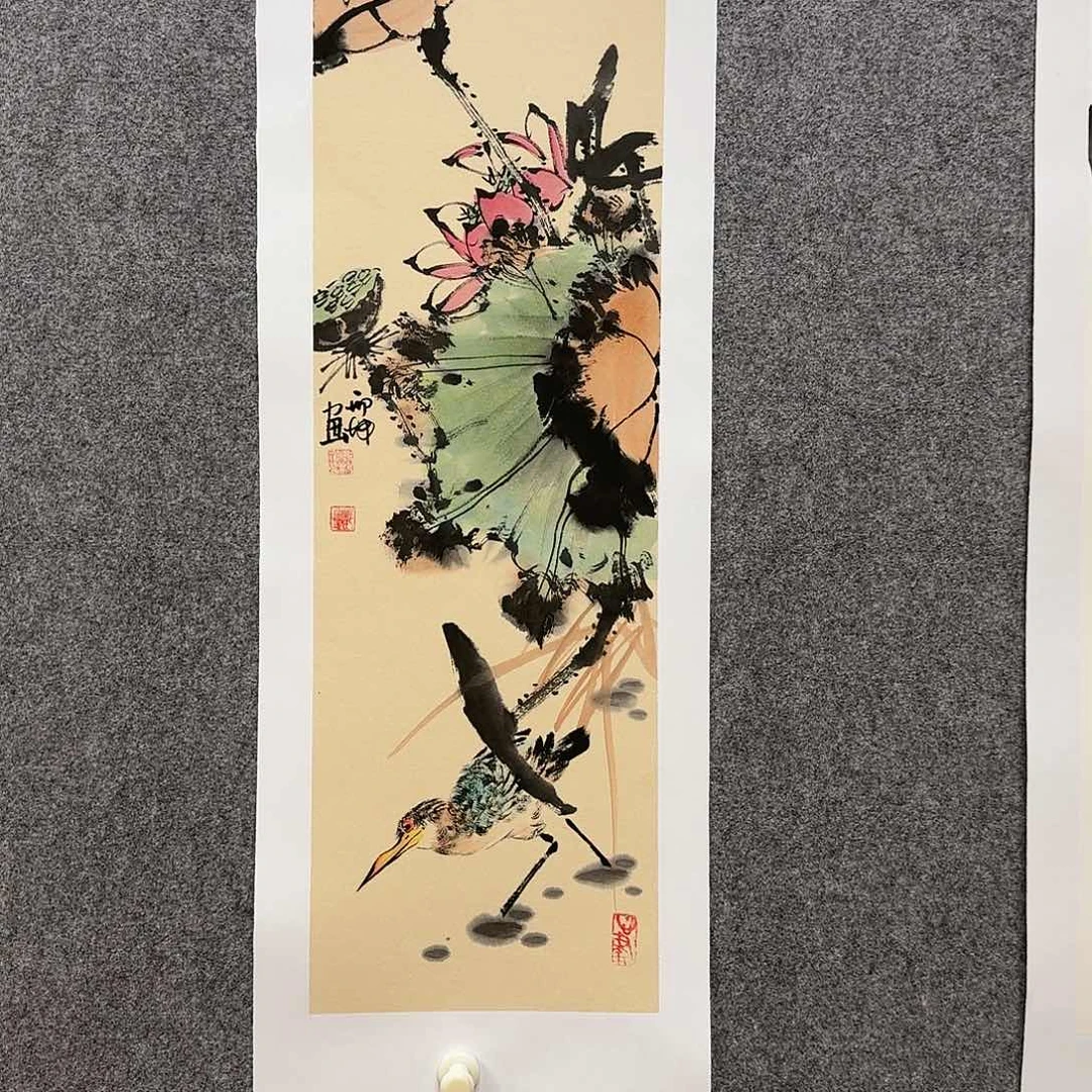 国画邢坤老师手绘作品