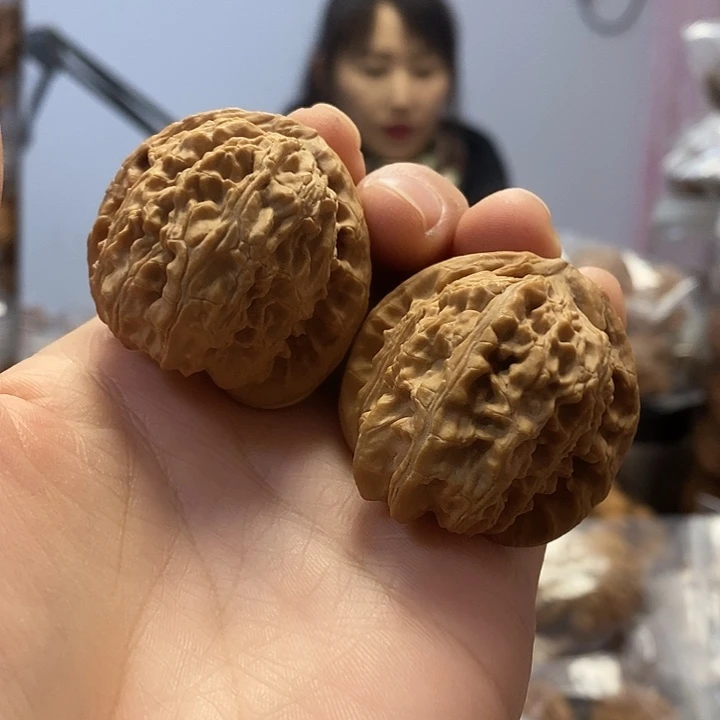 文玩核桃把件39白狮子