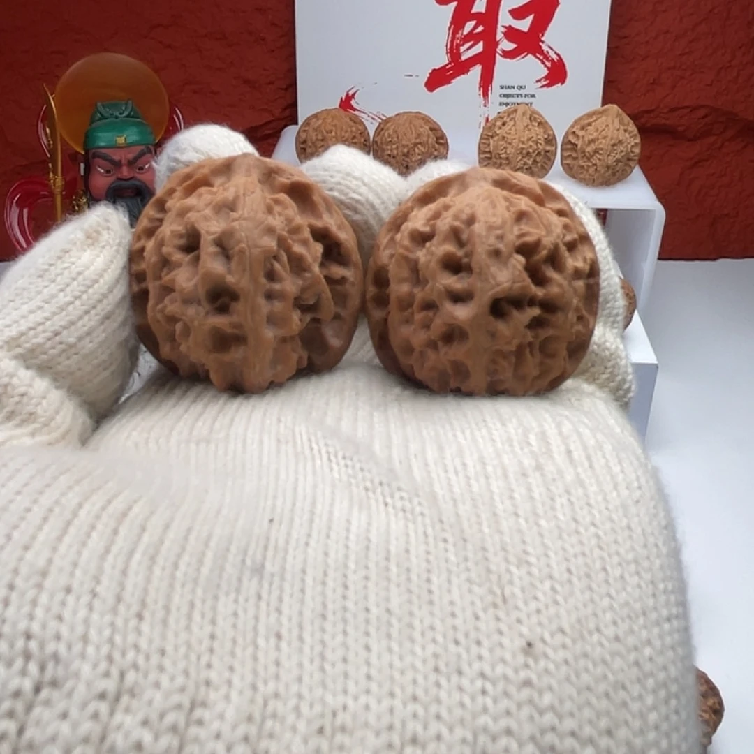 碱***铜文玩核桃吊坠苹果园