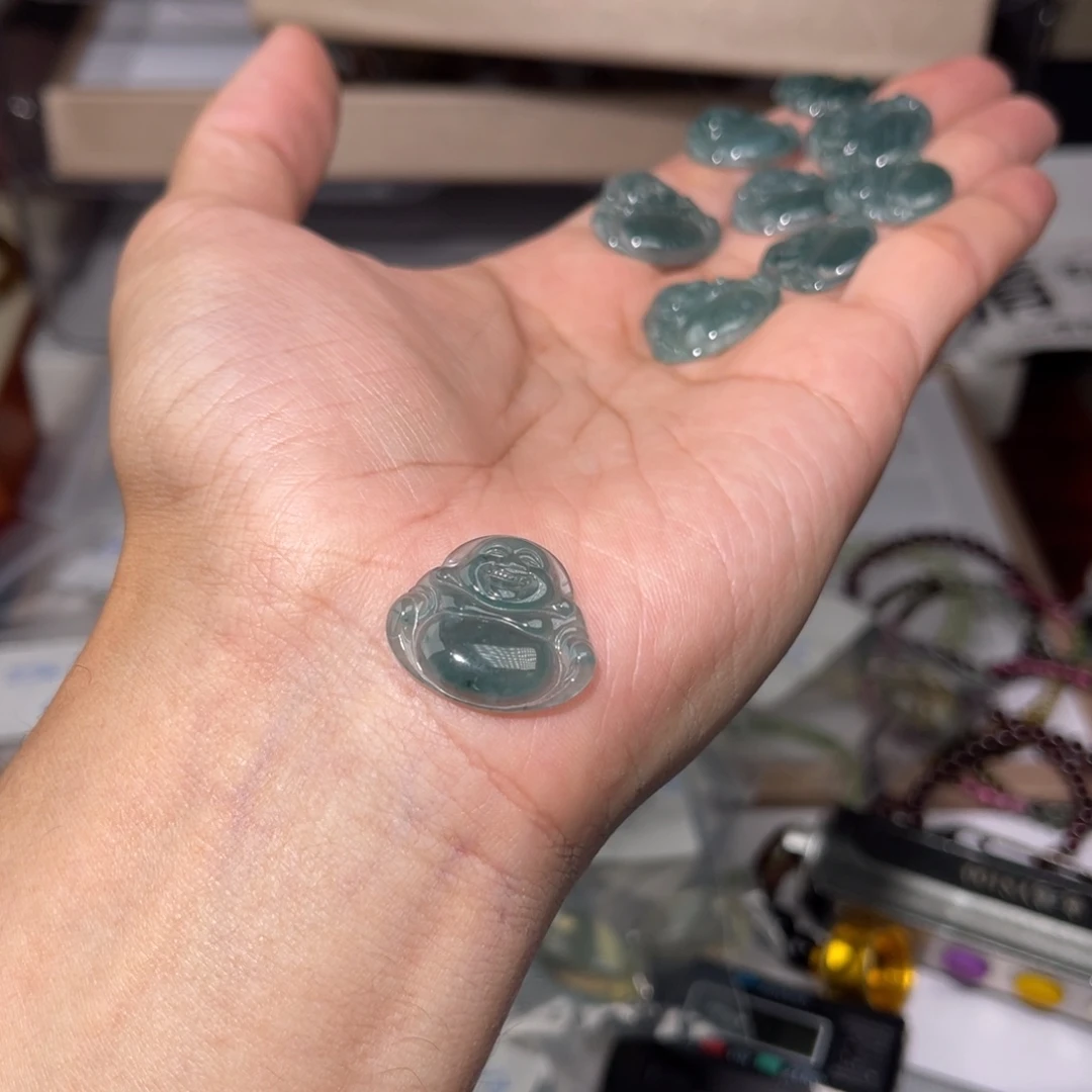 水晶手链未镶嵌小佛040