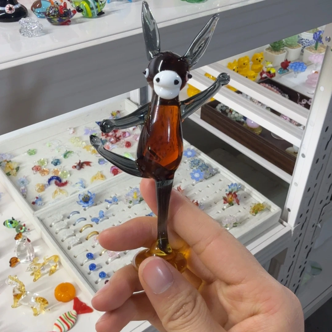 琉璃手工艺品功夫驴