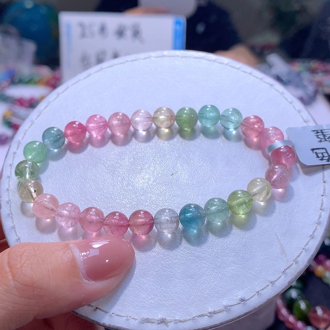 【闪购商品】未镶嵌手串碧玺7.4m
