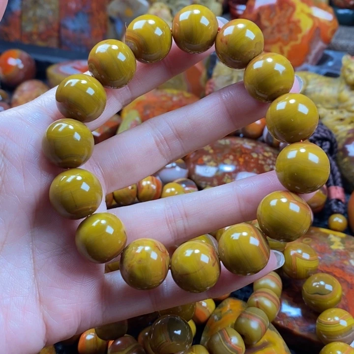 玛瑙/玉髓手串未镶嵌菏