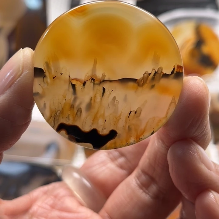 玛瑙/玉髓未镶嵌吊坠(不含链)