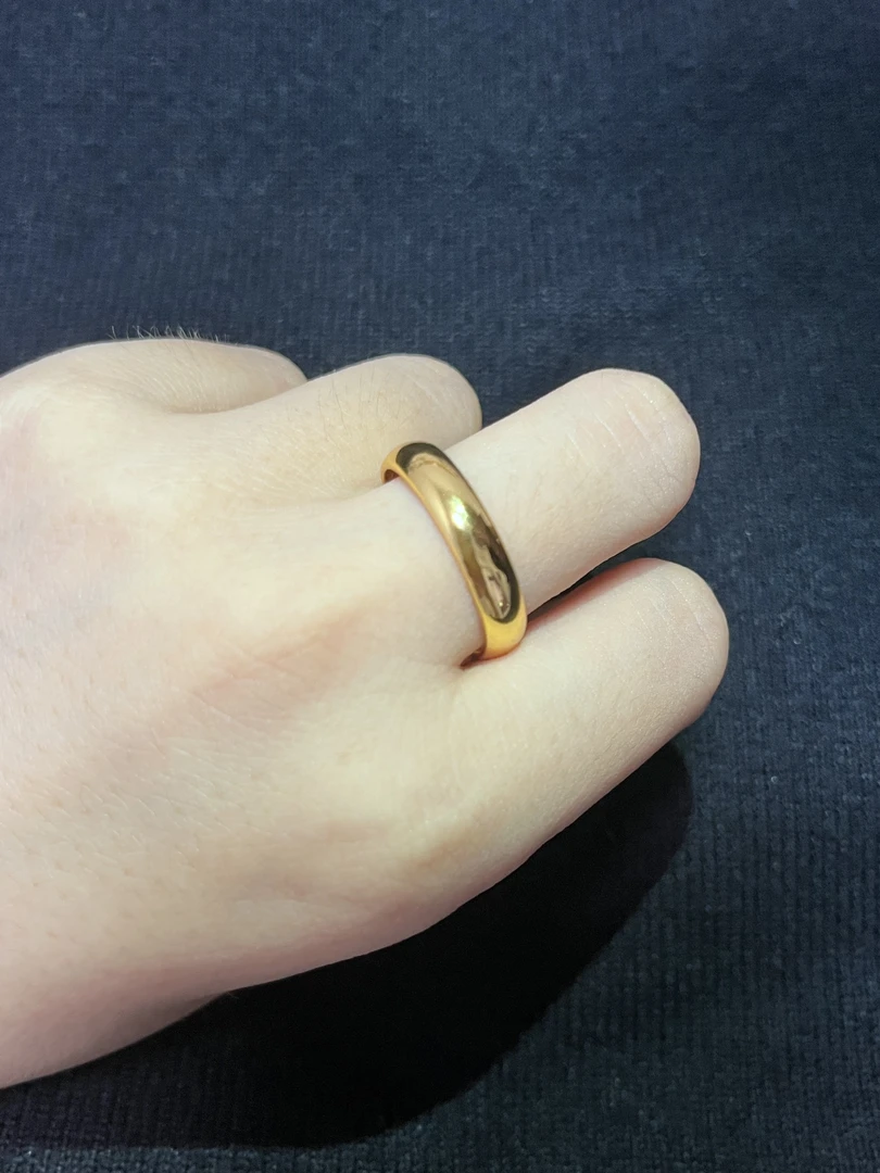 X36-鑫鑫首饰素圈戒指