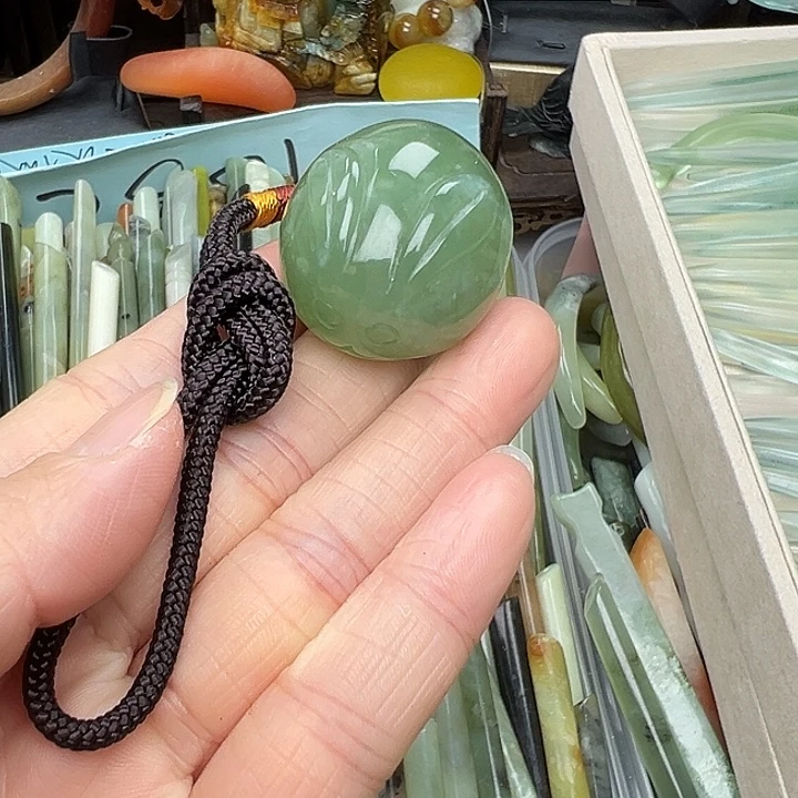 蛇纹石玉未镶嵌发簪