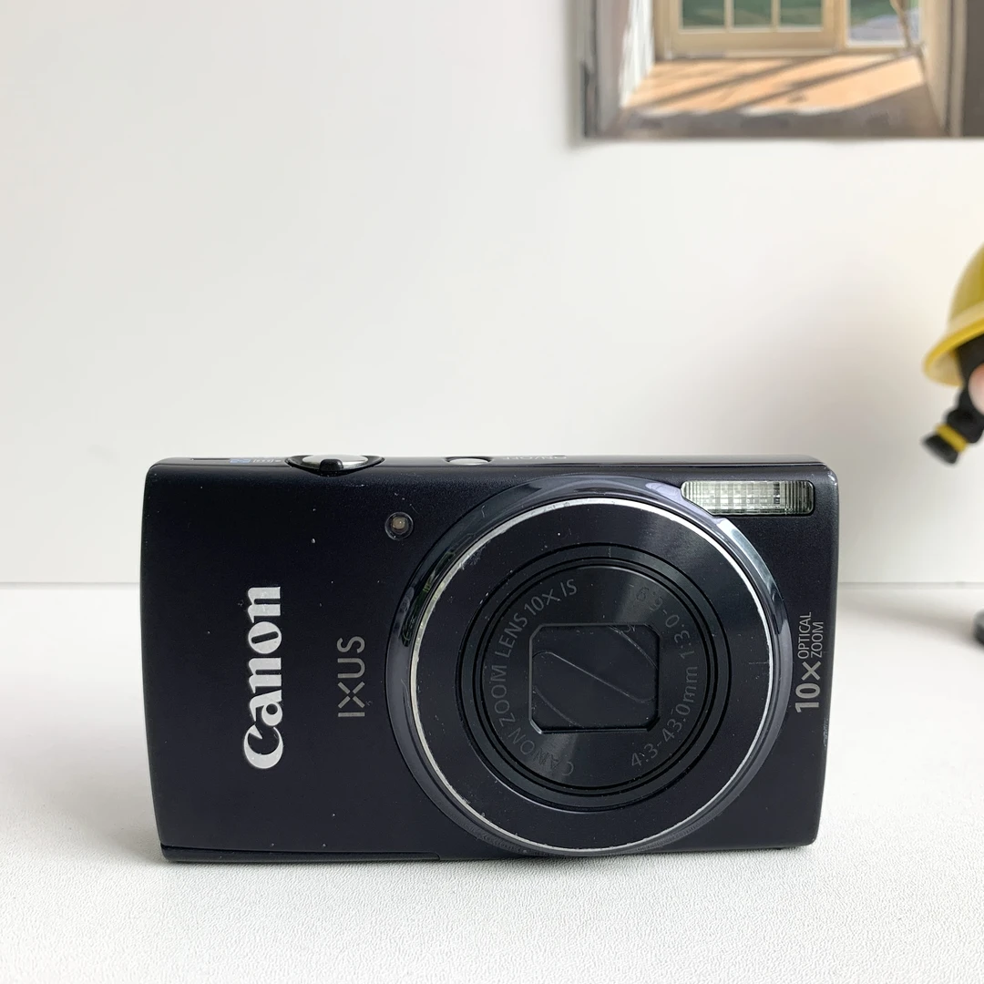 9新 Canon/佳能 ixus155黑色2000万像素10倍变焦高清通透质感