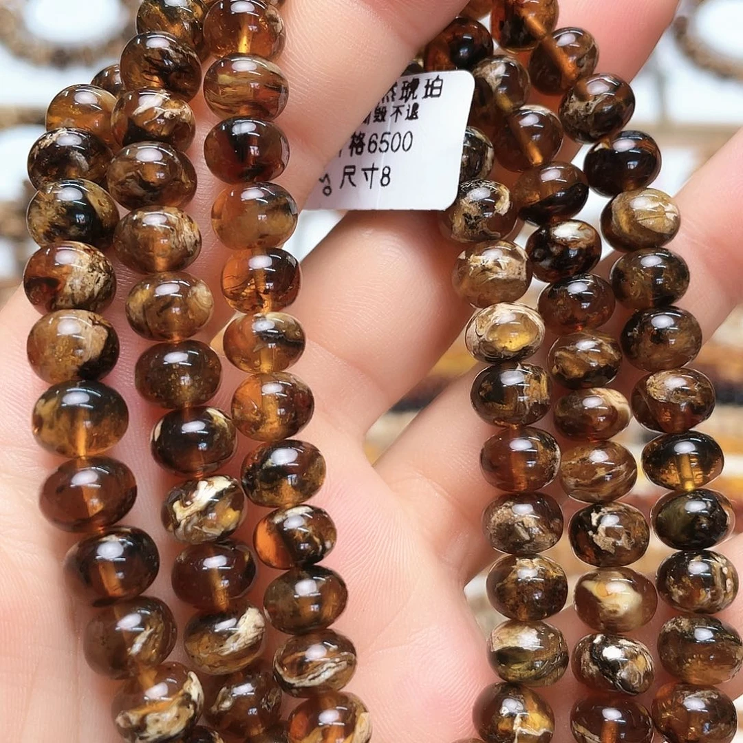 未镶嵌琥珀裸石八71659