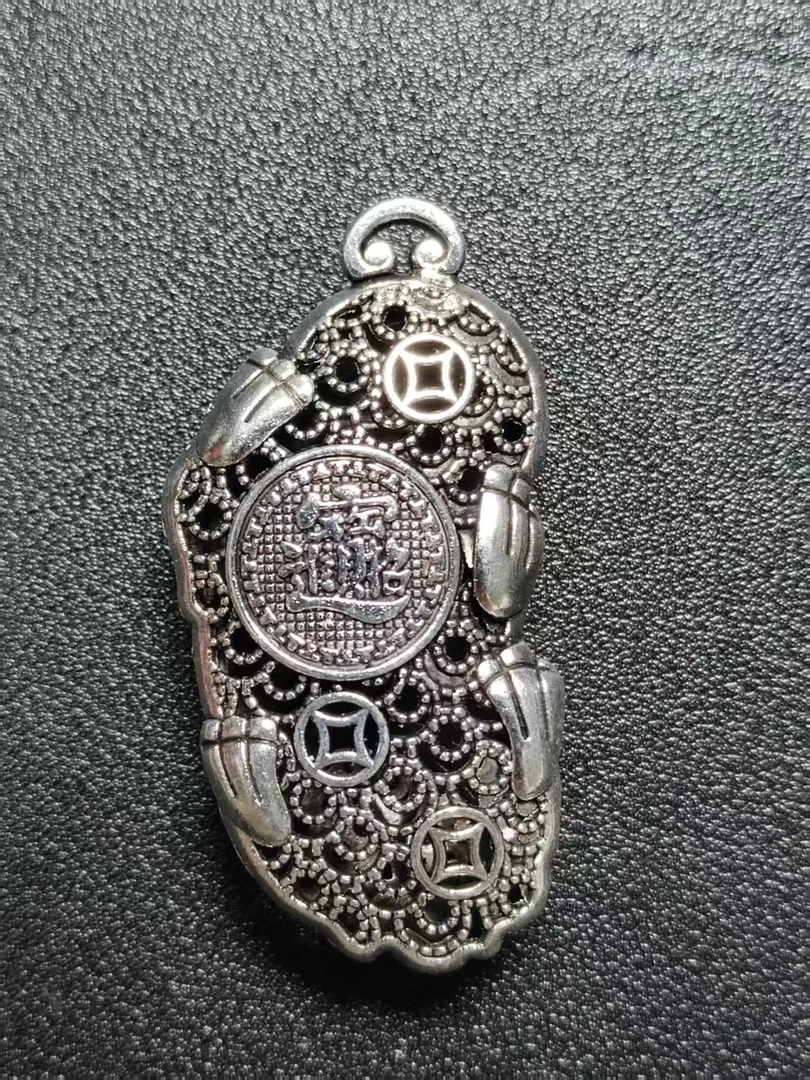 纯箔时尚貔貅吊坠92504