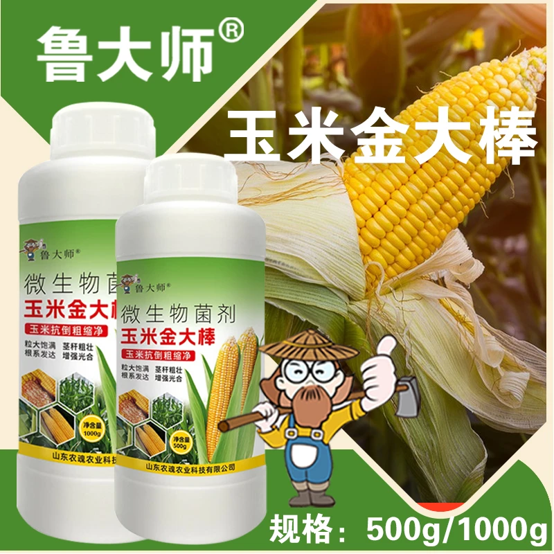 鲁大师玉米金大棒促根壮苗促早熟强株耐旱涝抗倒伏有机水溶肥料