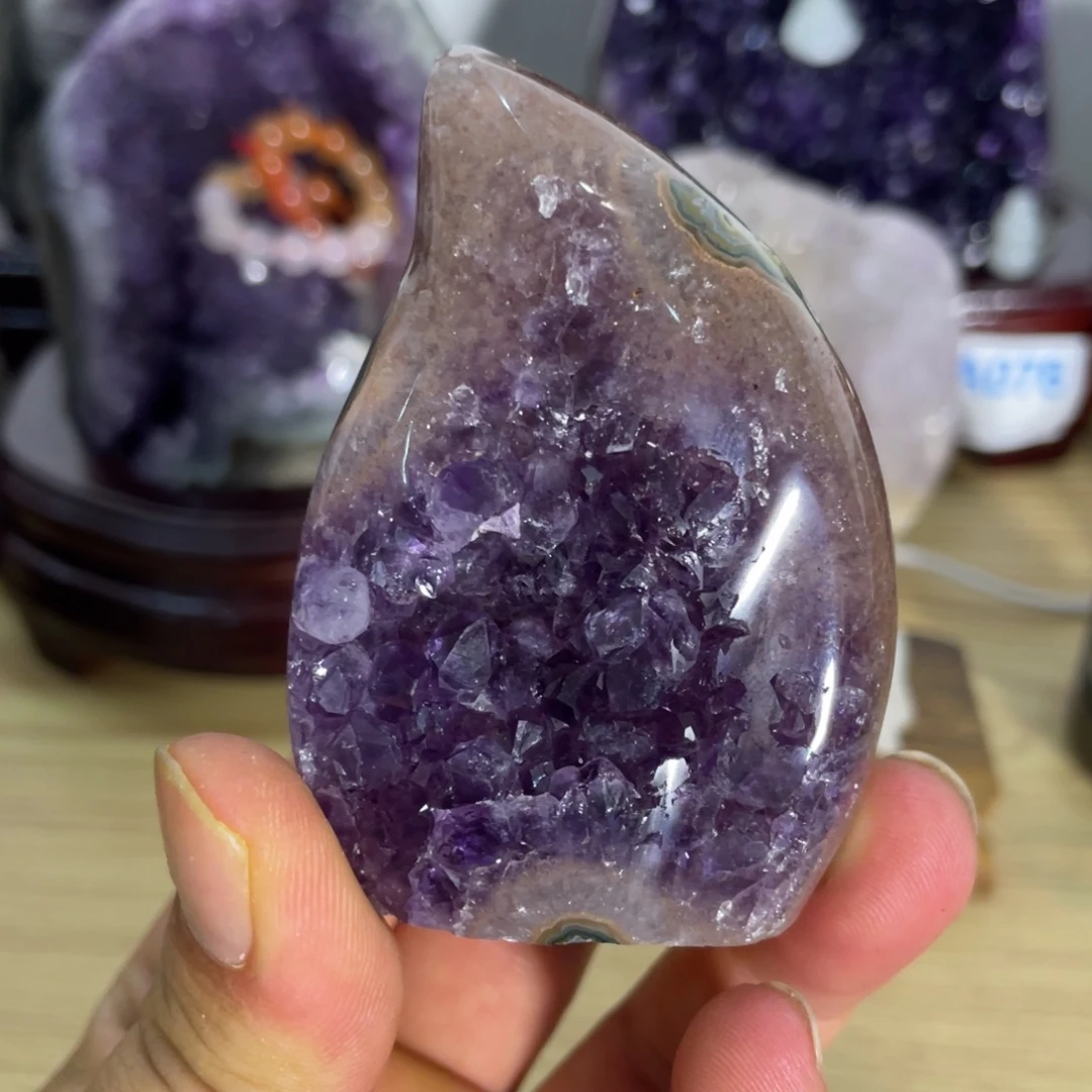 紫晶大型摆件（非配饰）未镶嵌
