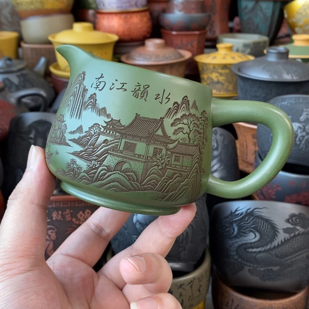 宜兴全手工紫砂杯