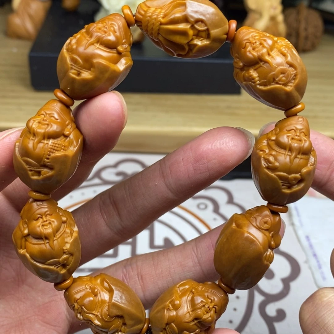 橄榄核手串/手链橄榄核雕工艺手串