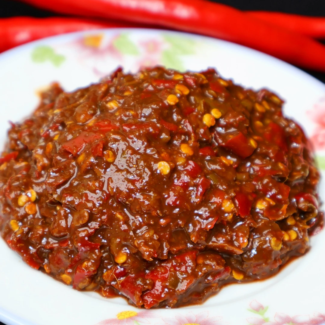 正宗大别山农家焖酱拌面拌饭下饭菜解馋必备豆瓣酱黄豆酱辣椒酱