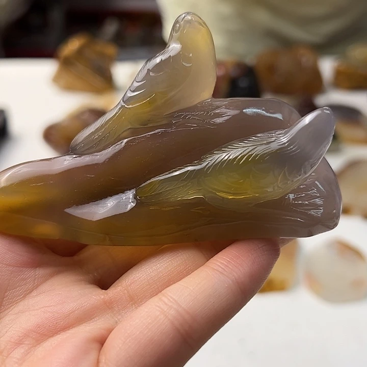 未镶嵌颈饰玛瑙/玉髓