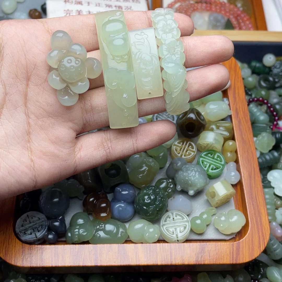 手链未镶嵌和田玉索*