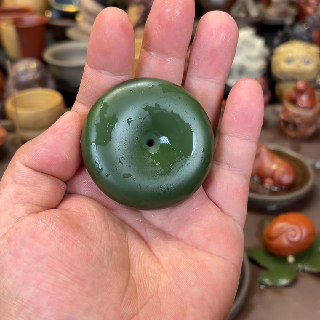 紫砂茶宠紫砂平安扣