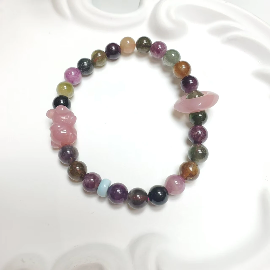 S406碧玺单圈手链