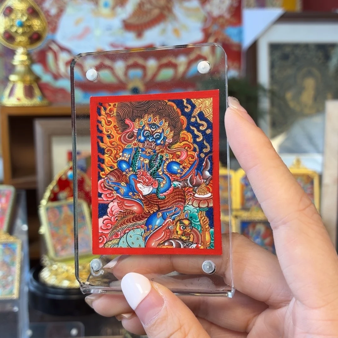 吊坠黑财神 吊坠卡