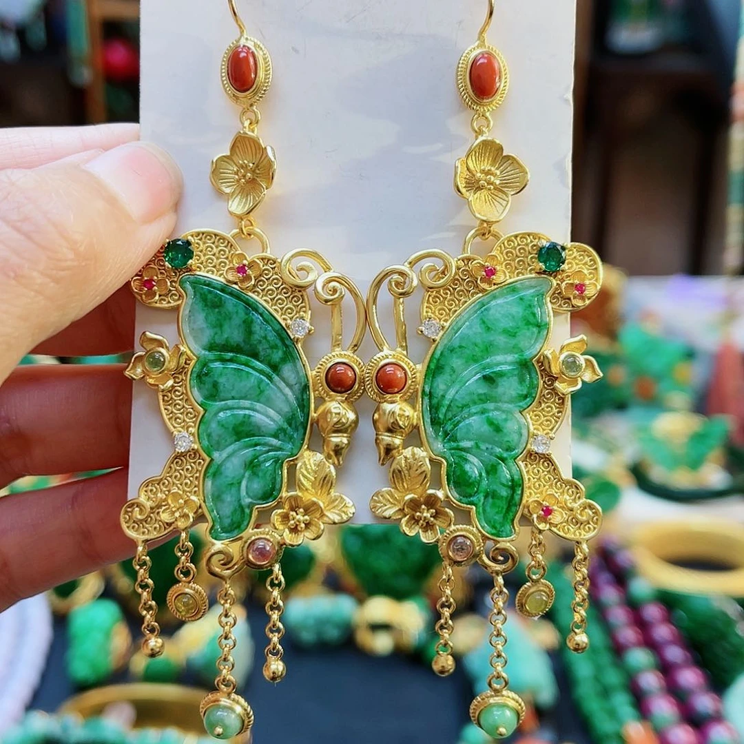 未镶嵌翡翠耳饰48小时鉴赏期