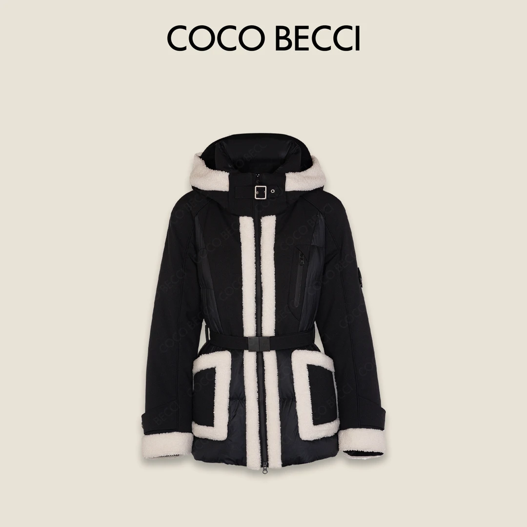 COCO BECCI【95罗曼系列】冰岛雪夜-白鹅绒高端鹅绒服CFJJC301017