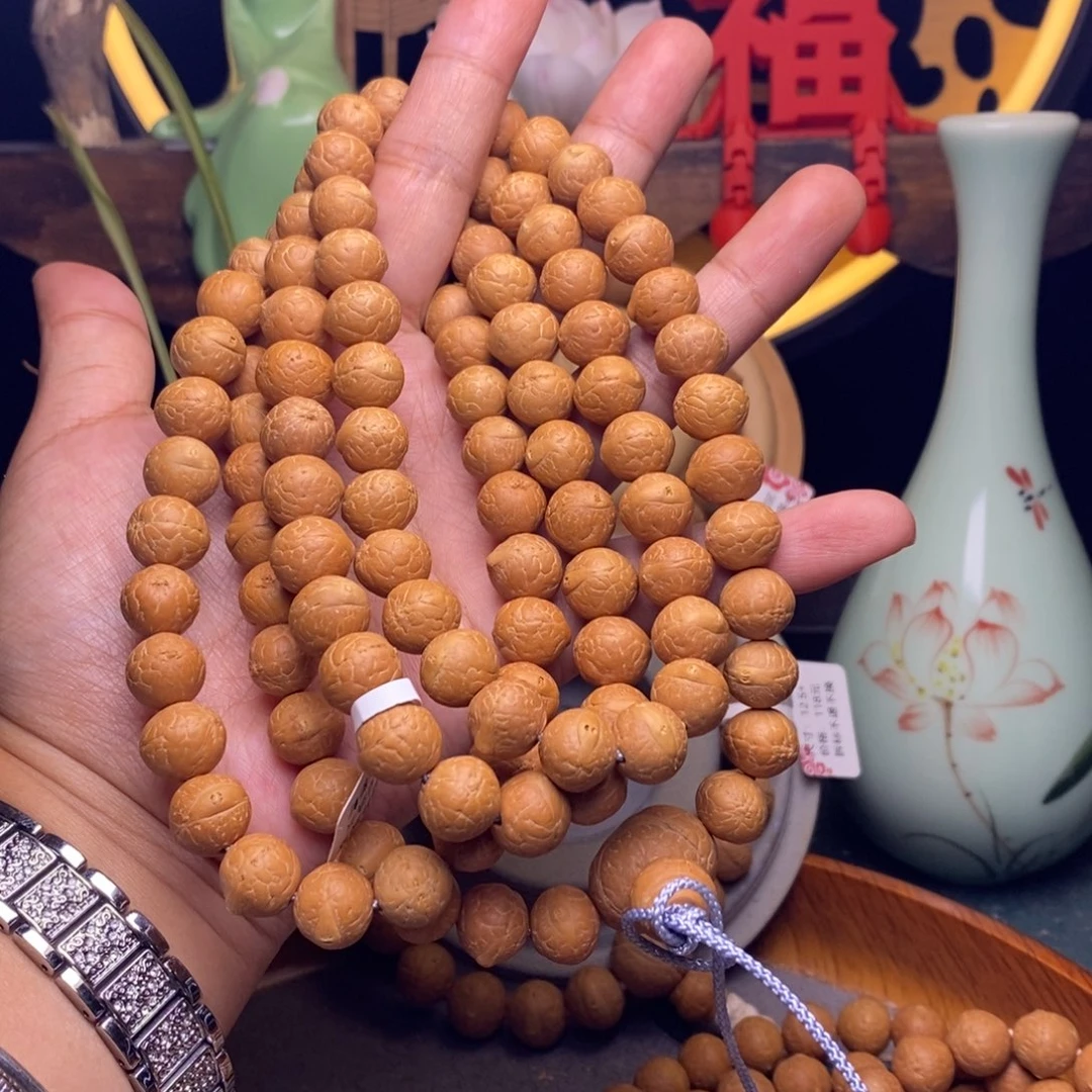 凤眼菩提手串10.5➕脖挂108新籽