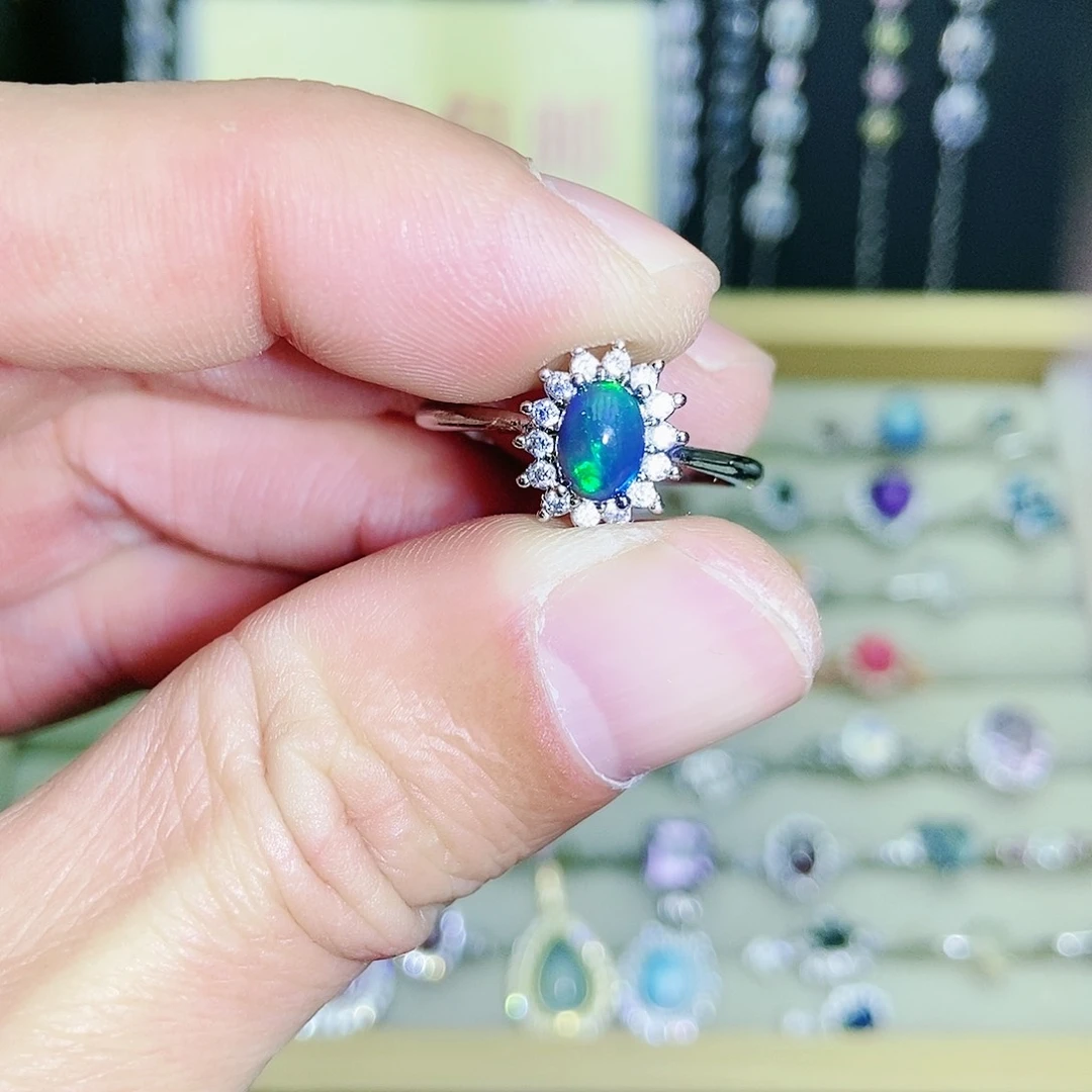 【闪购商品】未镶嵌欧泊戒指