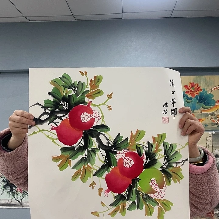 国画我是你的小可爱啊我的小可爱我的