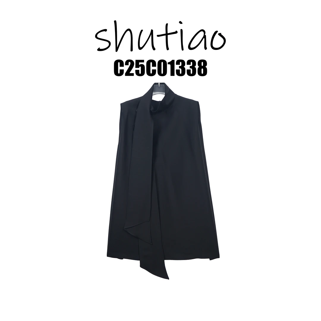 【SHUTIAO】2025夏季：新款小众设计款连衣裙C25C01338