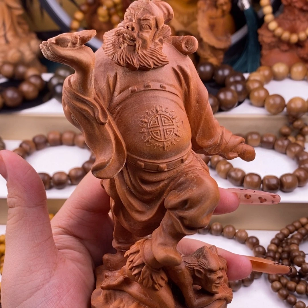 檀香木手串/手链钟馗踩鬼奶香清仓福利