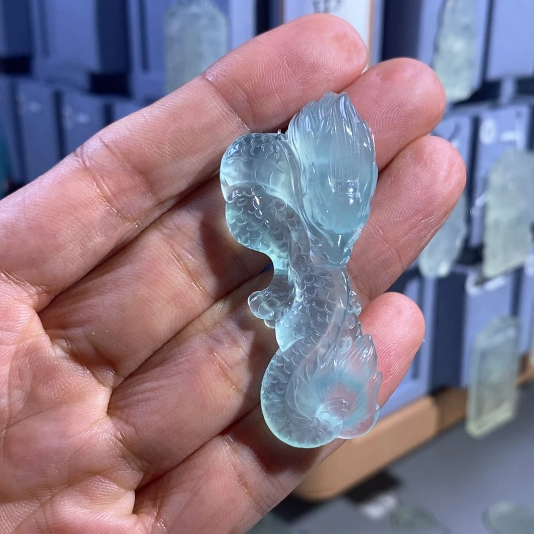 未镶嵌岫玉吊坠吊坠