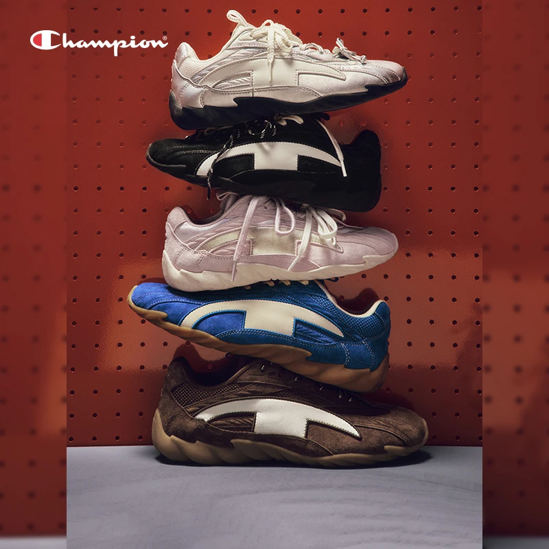 【明星同款】Champion冠军复古25年羽翼鞋流光风德迅鞋U5CFCRM03