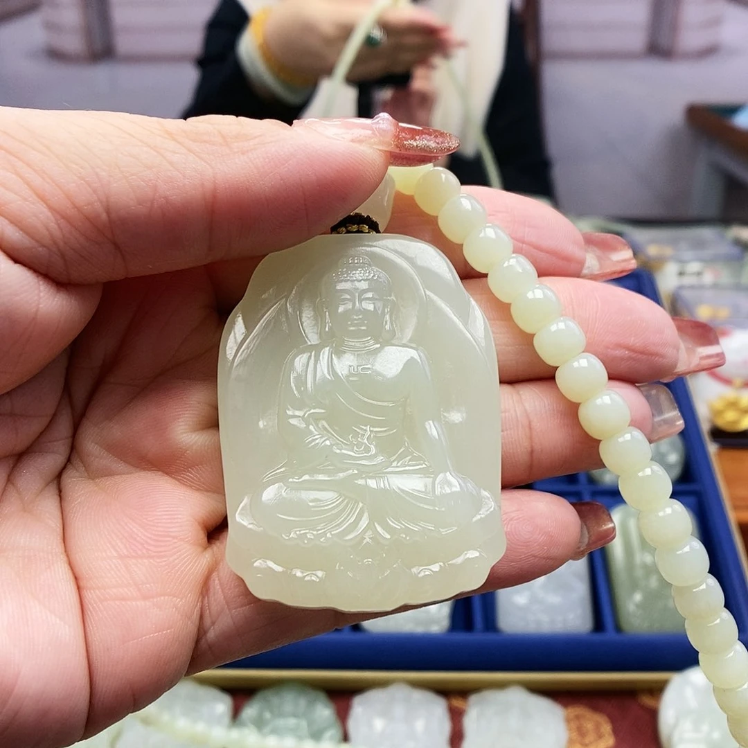 【闪购商品】和田玉颈饰未镶嵌今****心
