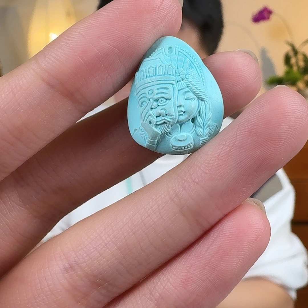 绿松石未镶嵌珠宝奇石