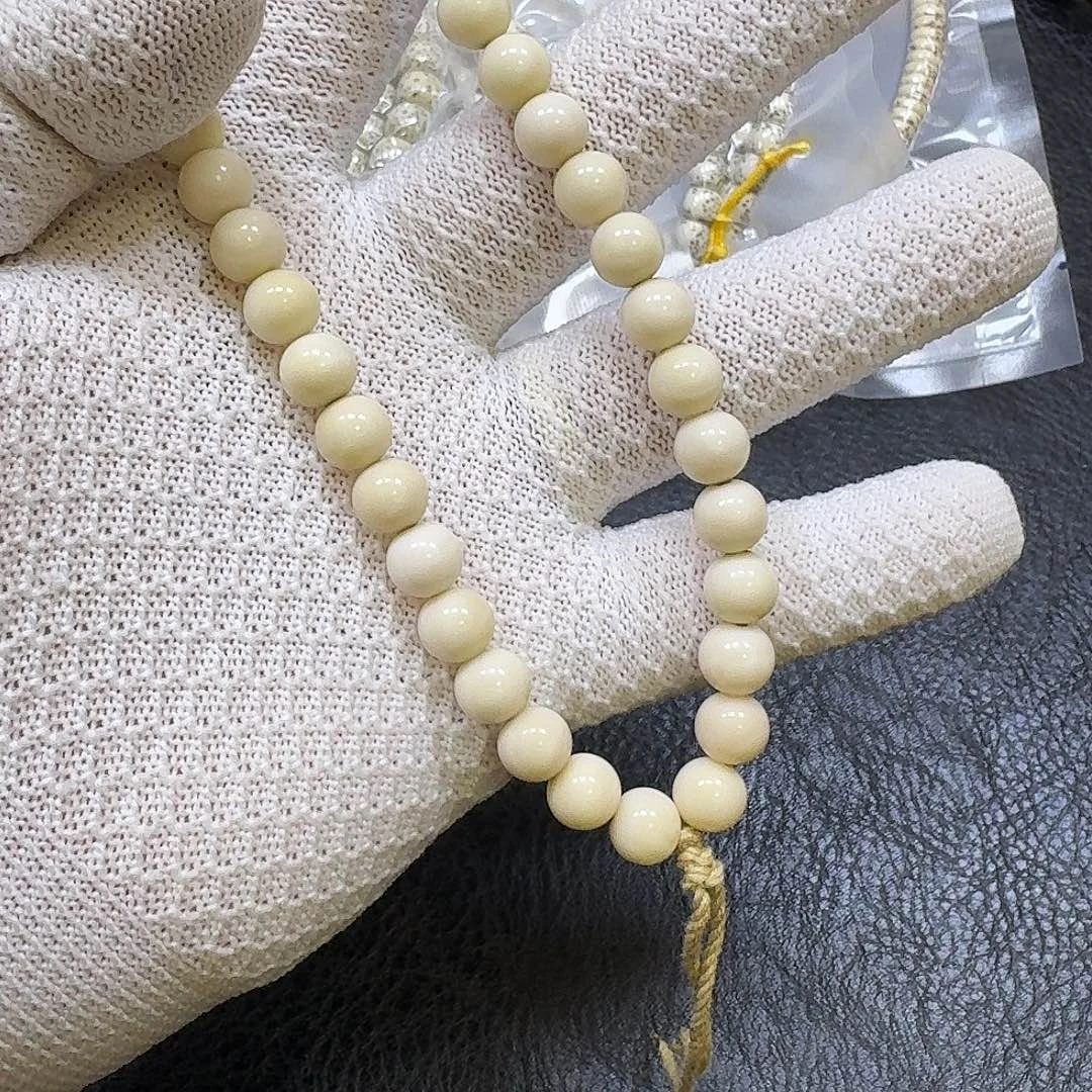 手串菩提根/象牙果9mm龙脊菩提圆珠手持