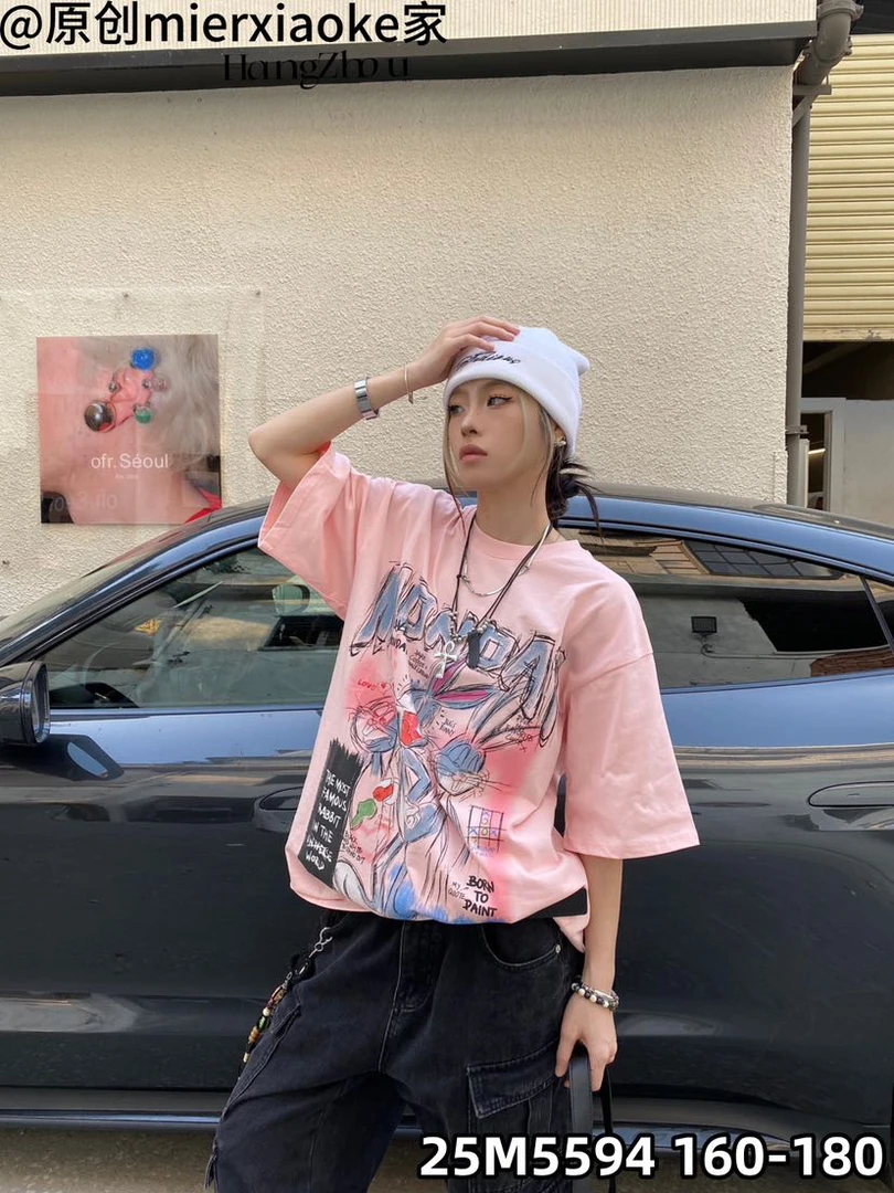 青少年夏款潮牌短袖