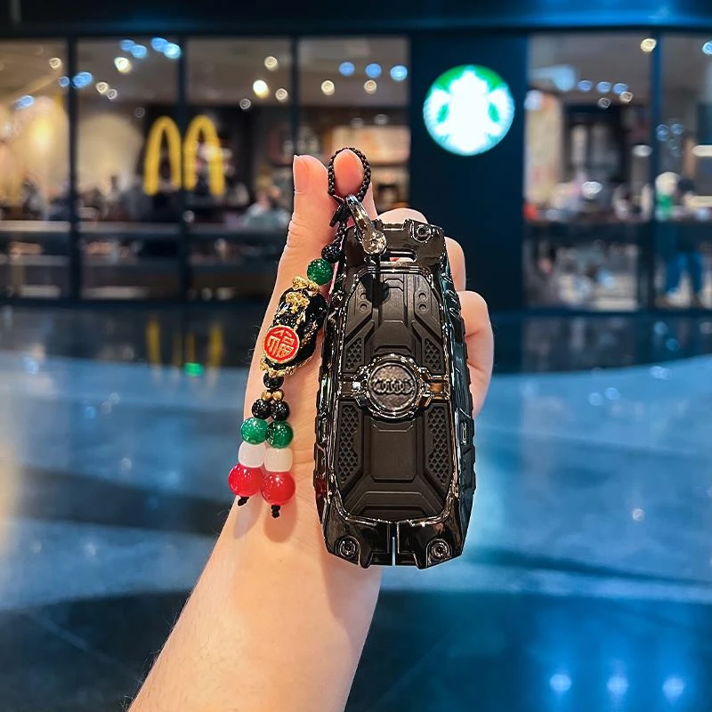 奥迪a4l钥匙套a6l专用q5l男士a3高档a7l汽车q3壳a4包a6扣q2l女a5