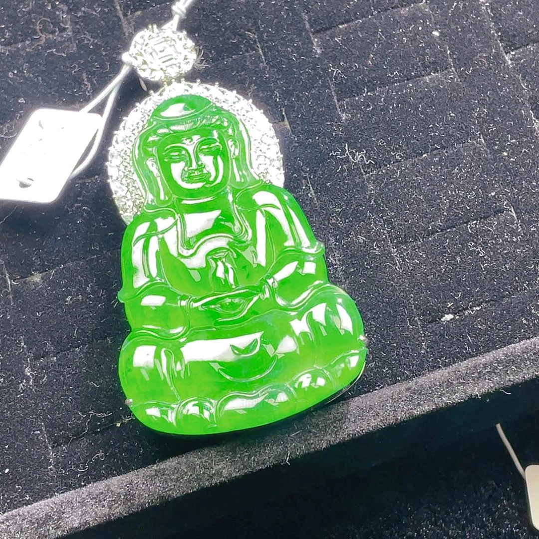 翡翠颈饰未镶嵌47，