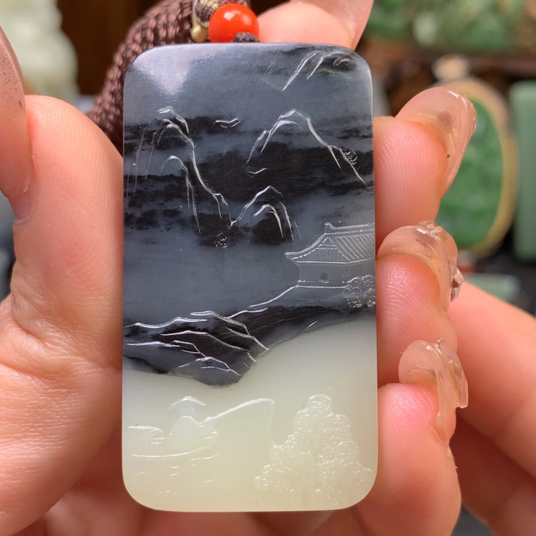 和田玉挂件特价未镶嵌