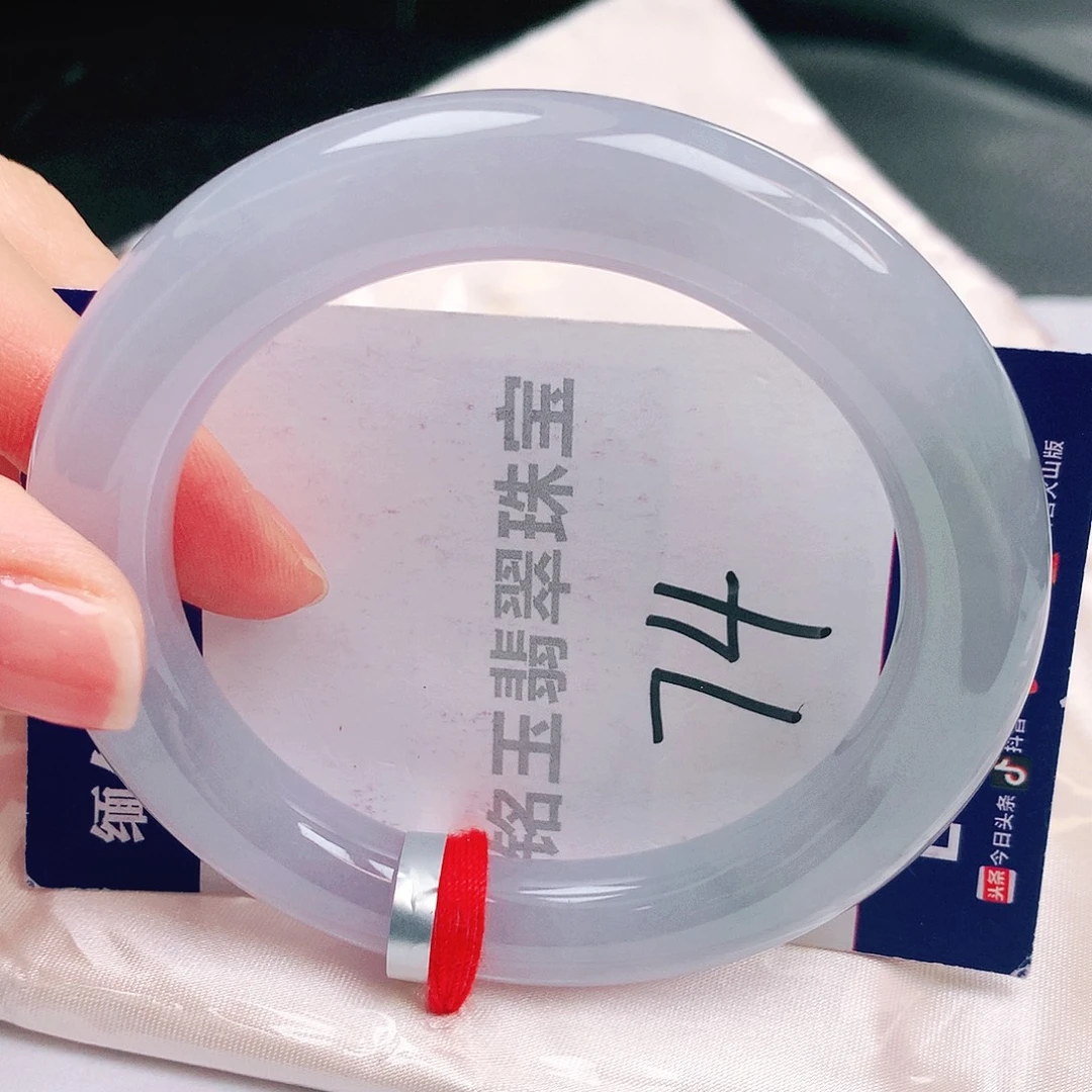 翡翠未镶嵌手镯缅甸天然a货翡翠手镯