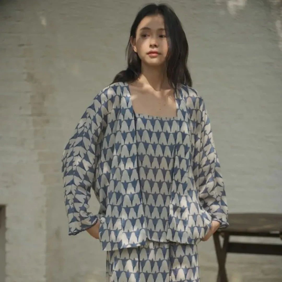 朵朵可可2025夏季新款家居服外披