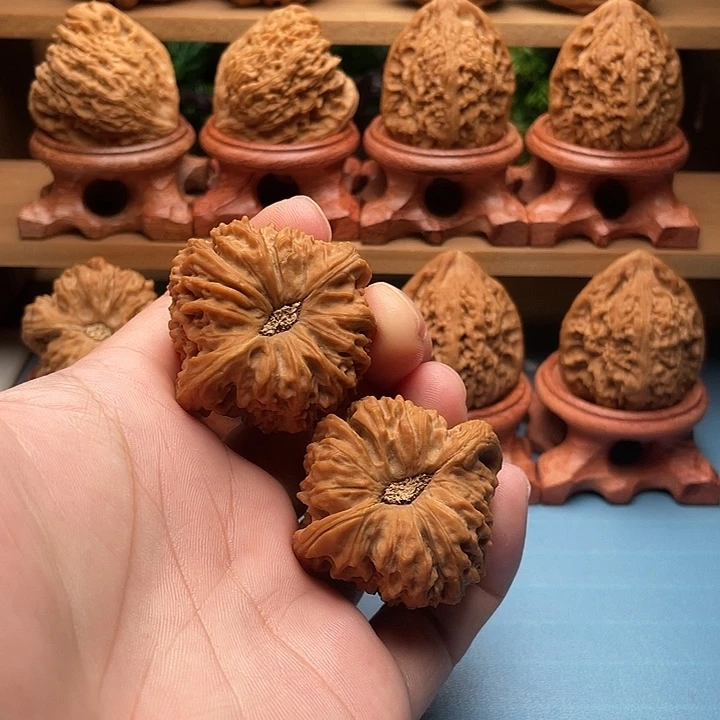 文玩核桃把件南将石