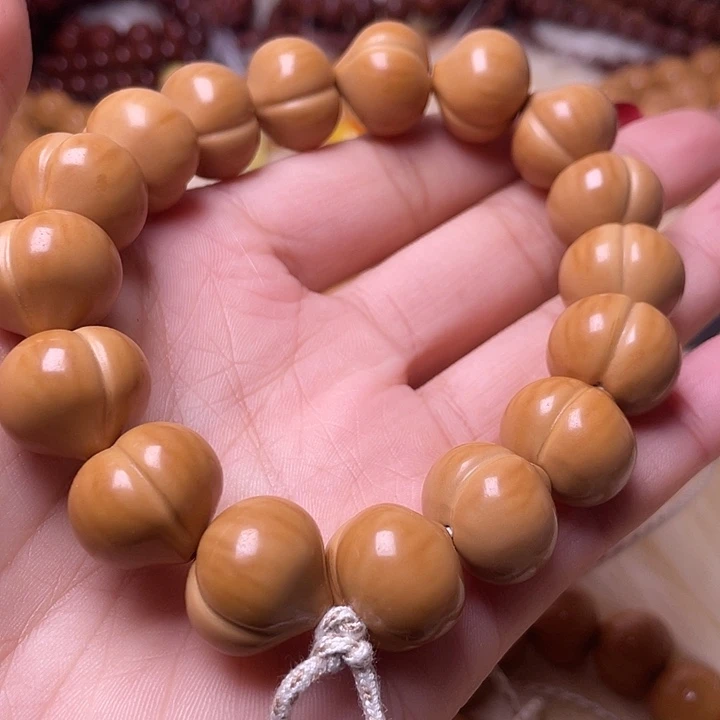 我***～猴头核桃手串一物17镜面柯基屁桃手持