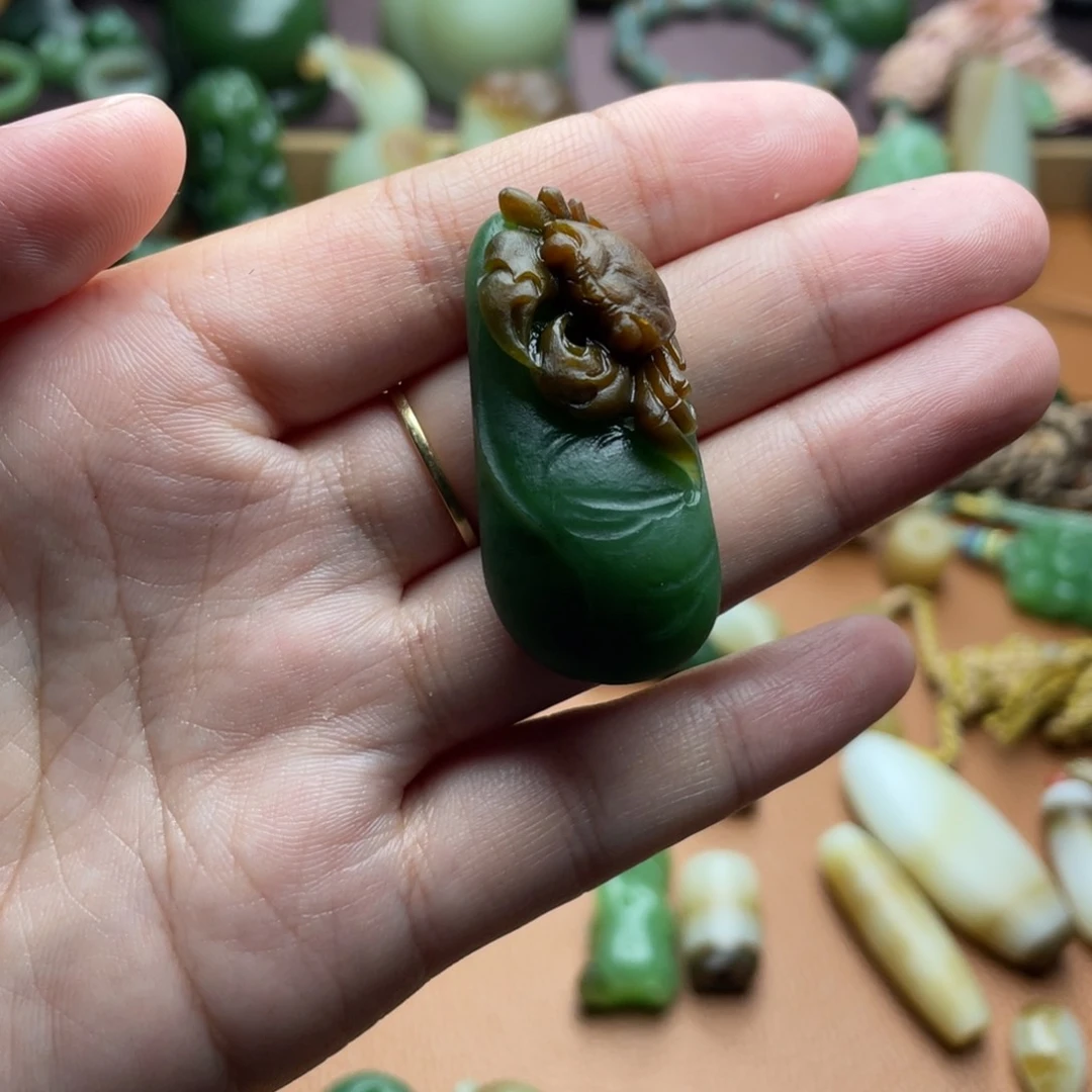 【闪购商品】和田玉未镶嵌颈饰来*缘