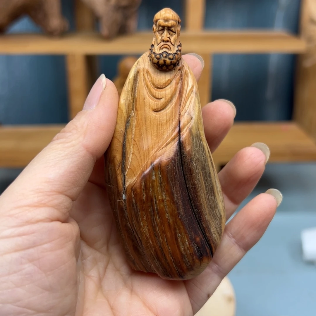 柏木崖柏木摆件手把件18