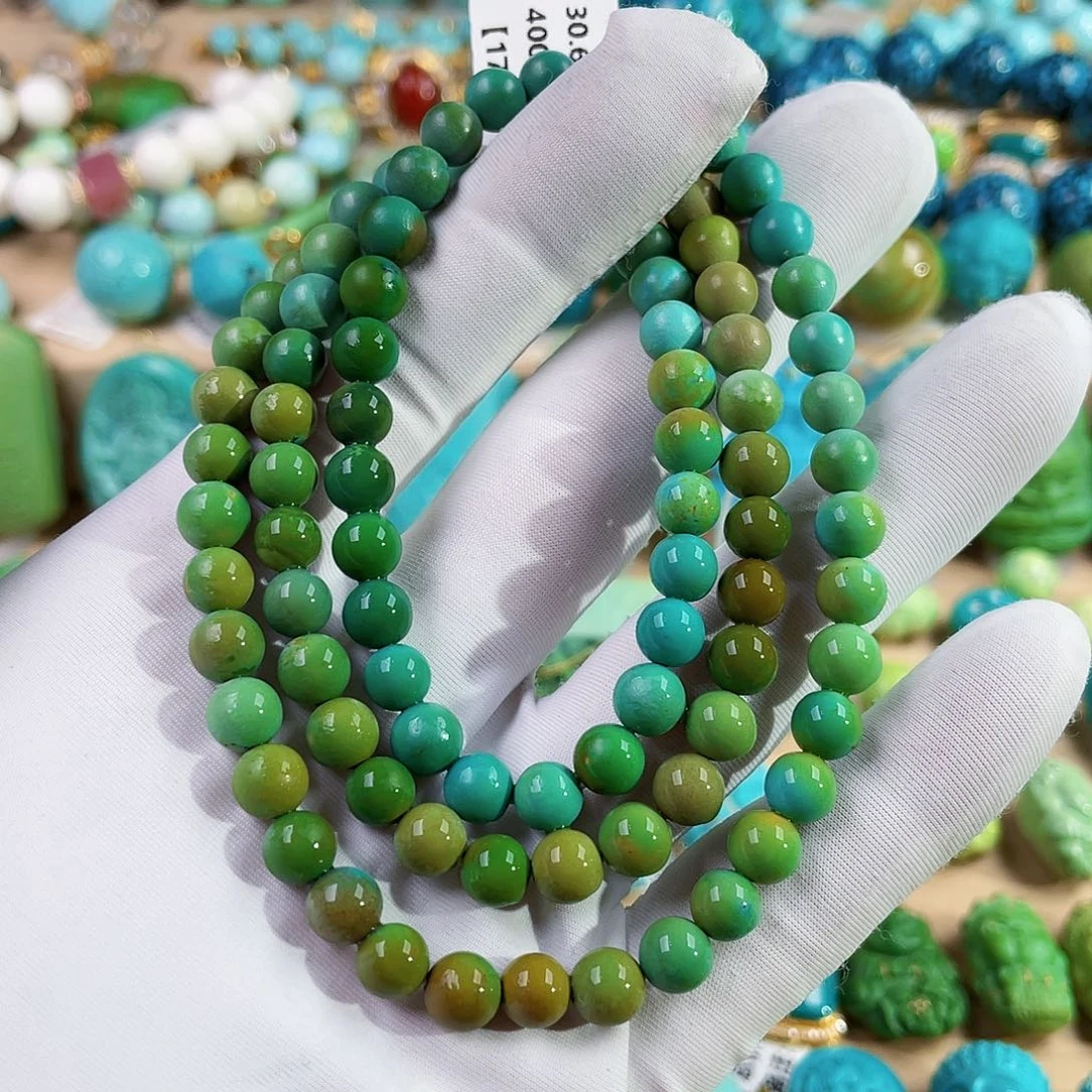 绿松石未镶嵌珠宝奇石