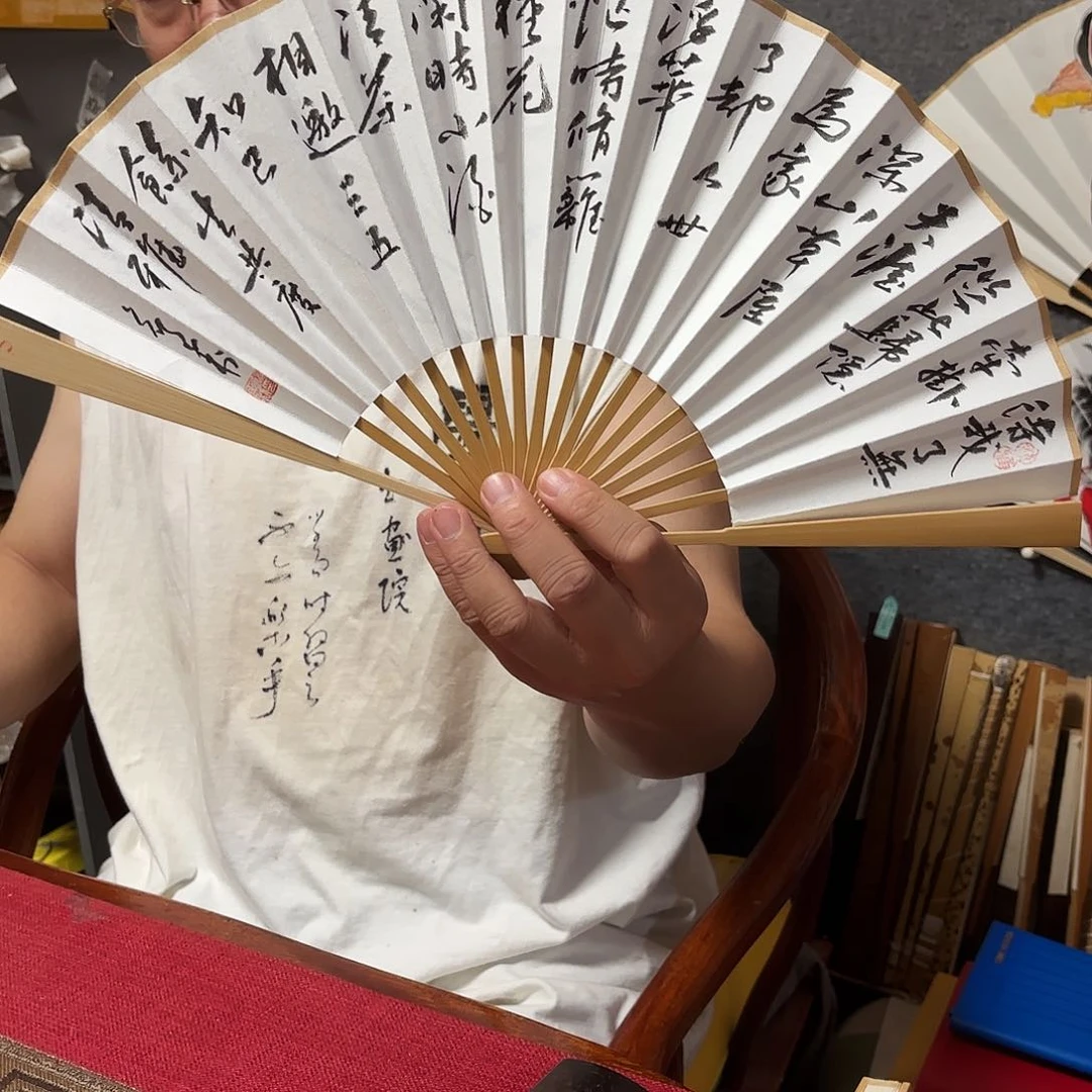 书法手写手绘作品7寸玉竹清雅